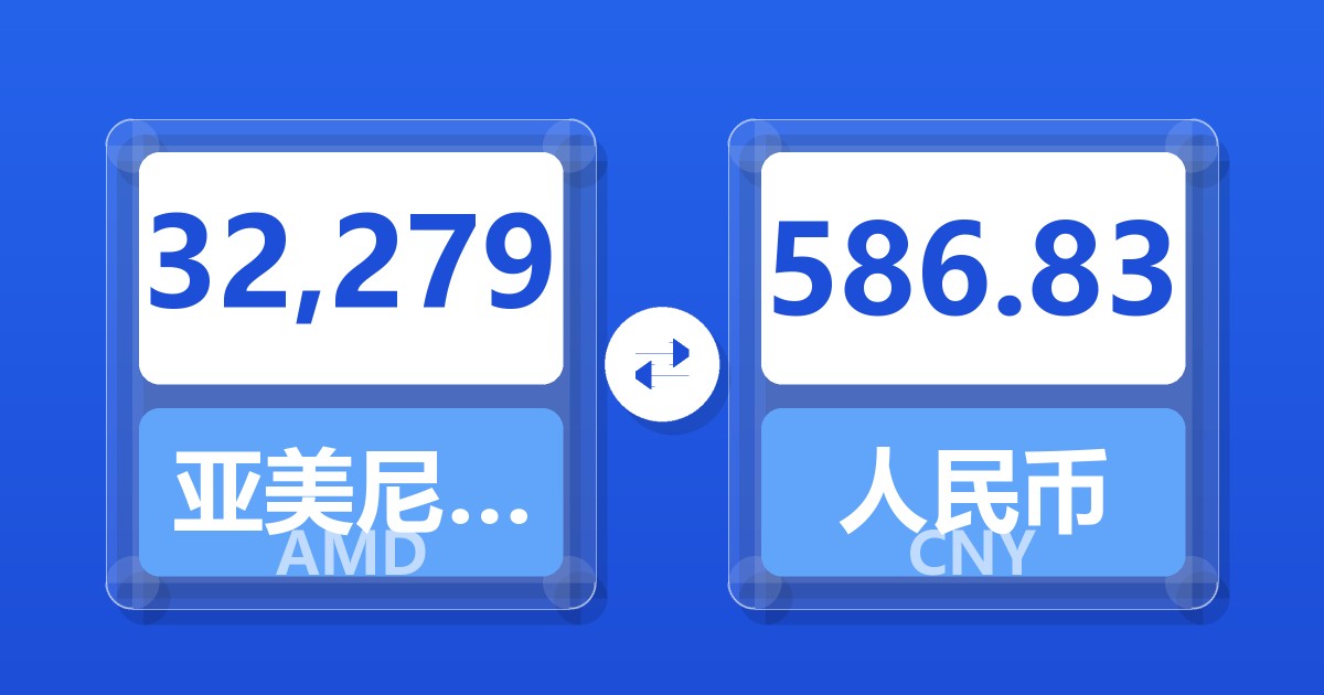 32,279亚美尼亚德拉姆兑人民币