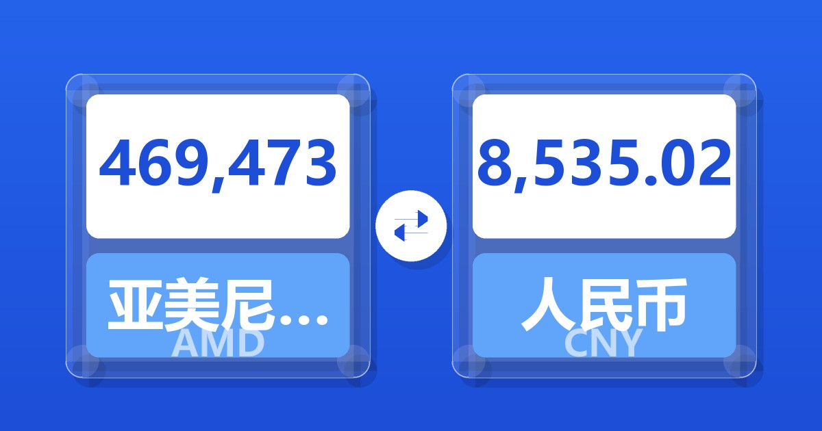 469,473亚美尼亚德拉姆兑人民币