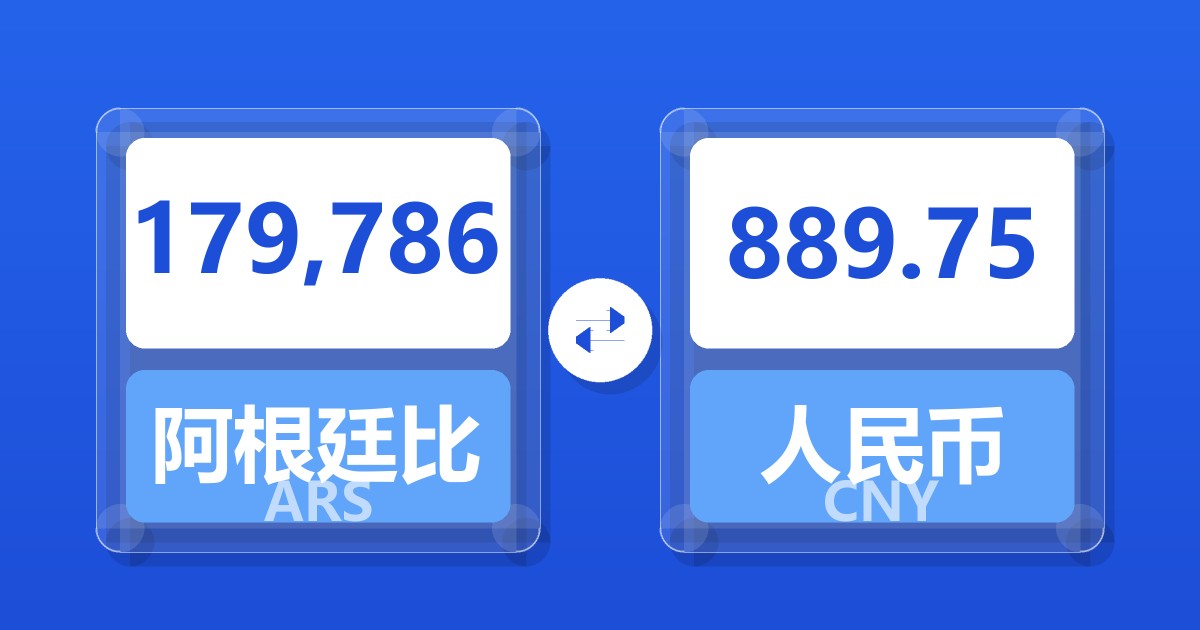 179,786阿根廷比索兑人民币