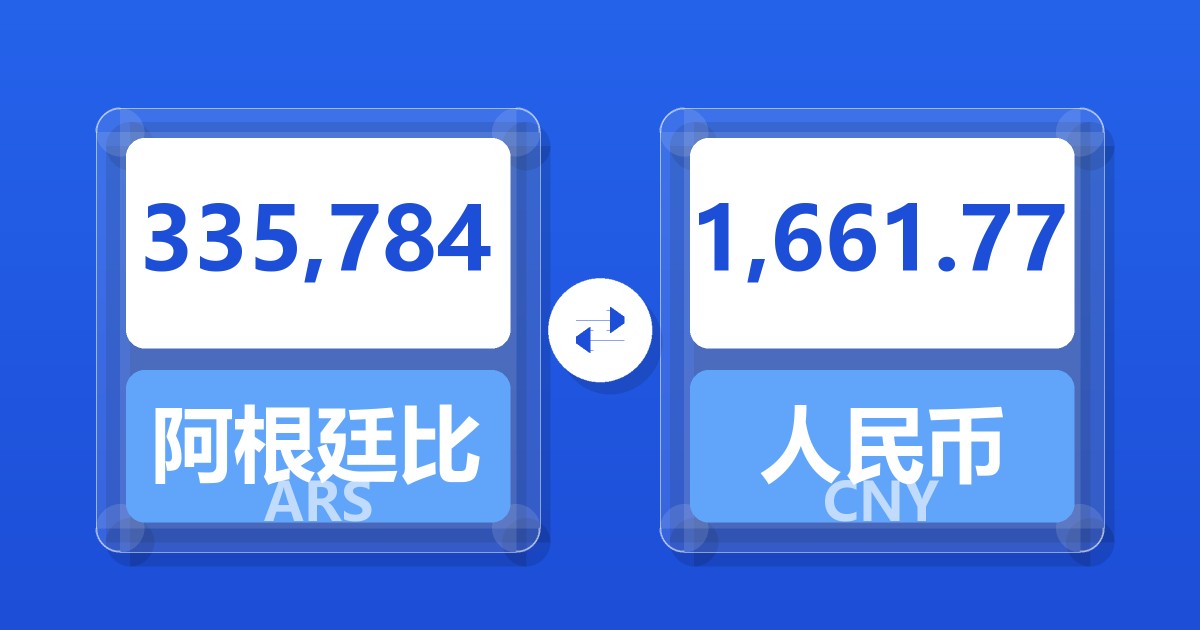 335,784阿根廷比索兑人民币