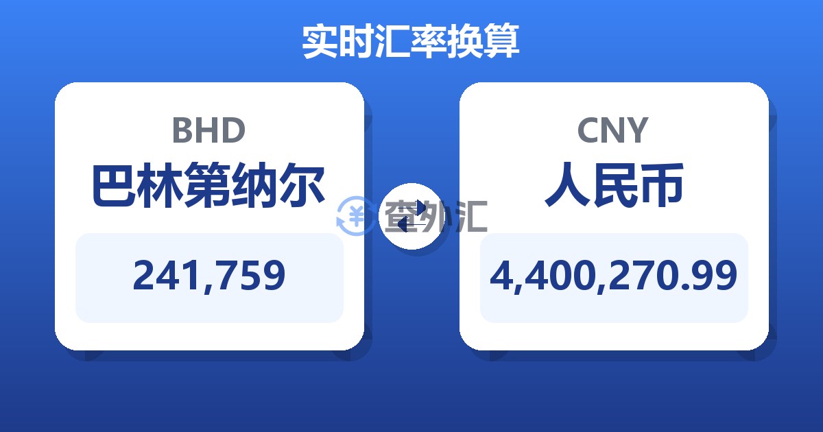 241,759巴林第纳尔兑人民币