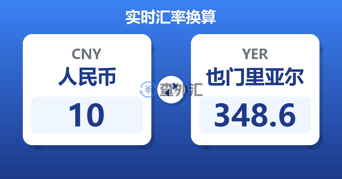 10人民币兑也门里亚尔