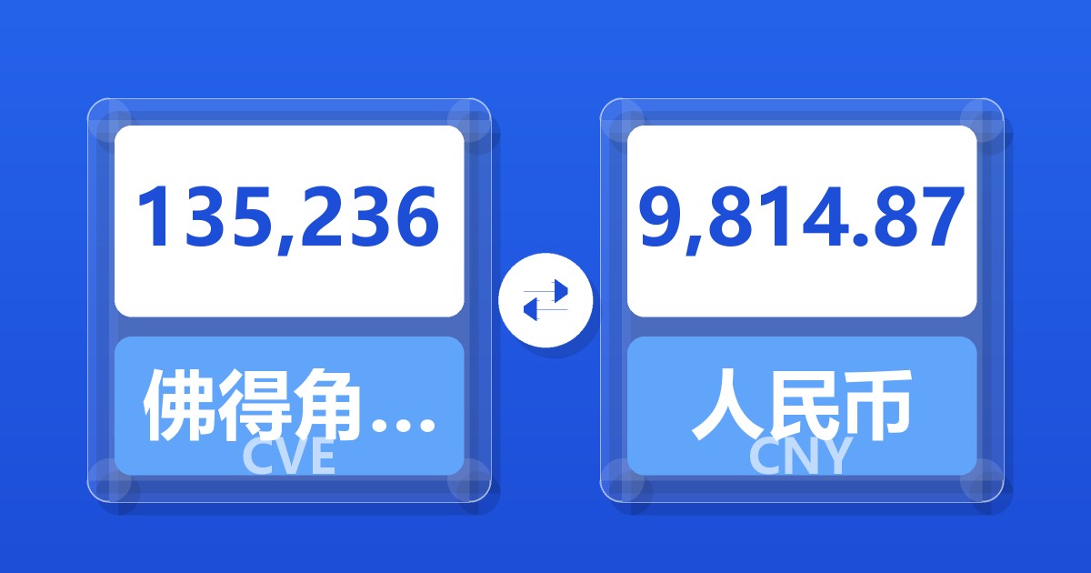 135,236佛得角埃斯库多兑人民币