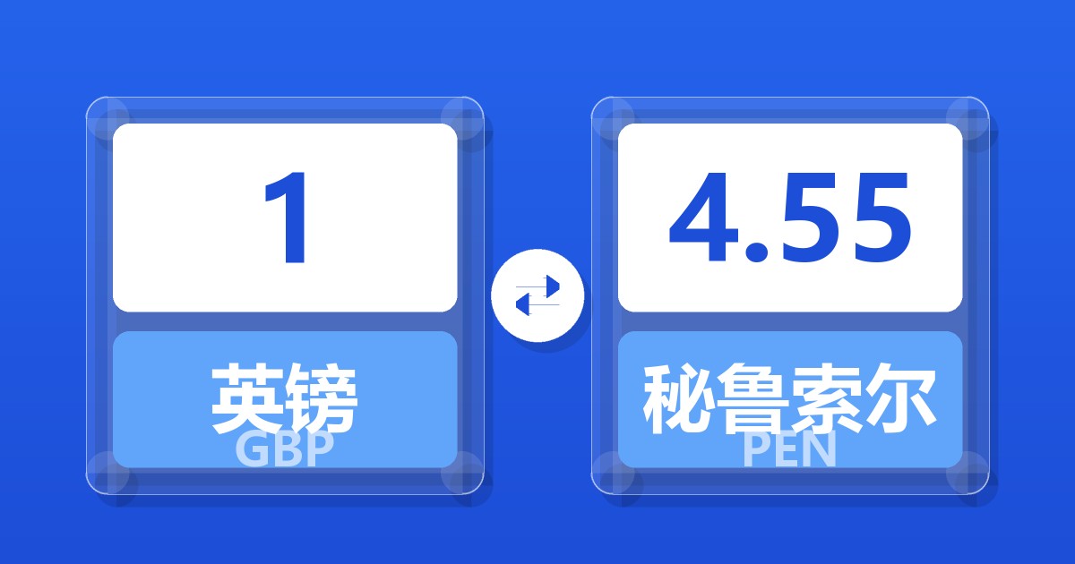 1英镑兑秘鲁索尔