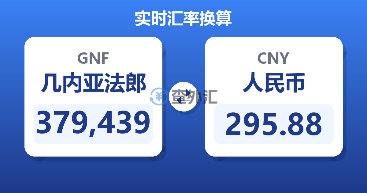 379,439几内亚法郎兑人民币