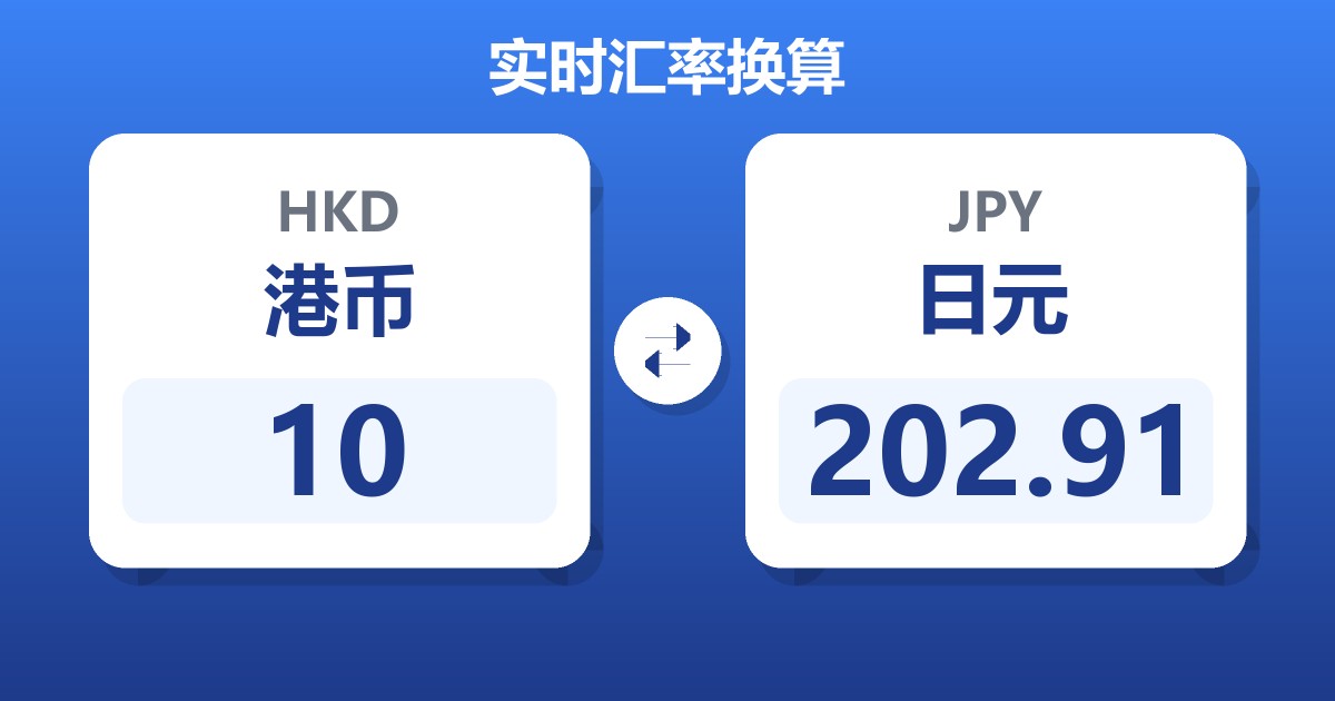 10港币兑日元