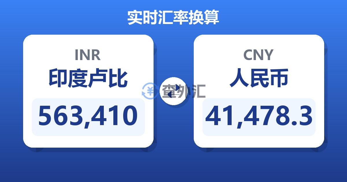 563,410印度卢比兑人民币