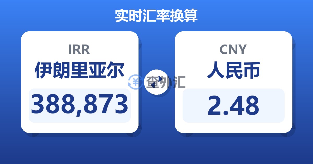 388,873伊朗里亚尔兑人民币