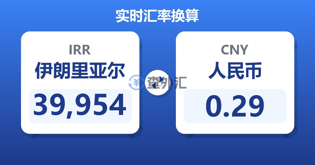 39,954伊朗里亚尔兑人民币