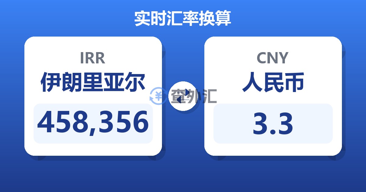 458,356伊朗里亚尔兑人民币