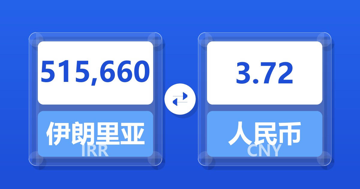515,660伊朗里亚尔兑人民币