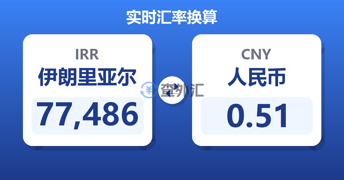 77,486伊朗里亚尔兑人民币