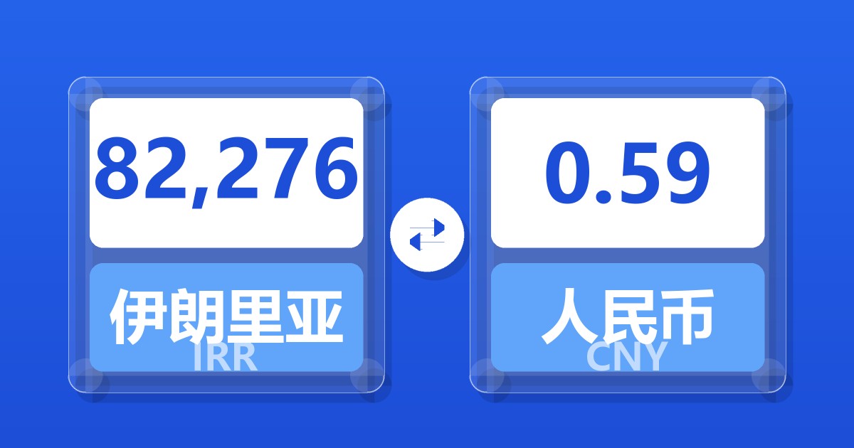 82,276伊朗里亚尔兑人民币