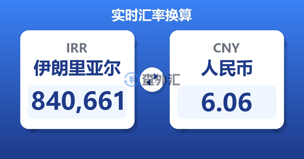 840,661伊朗里亚尔兑人民币