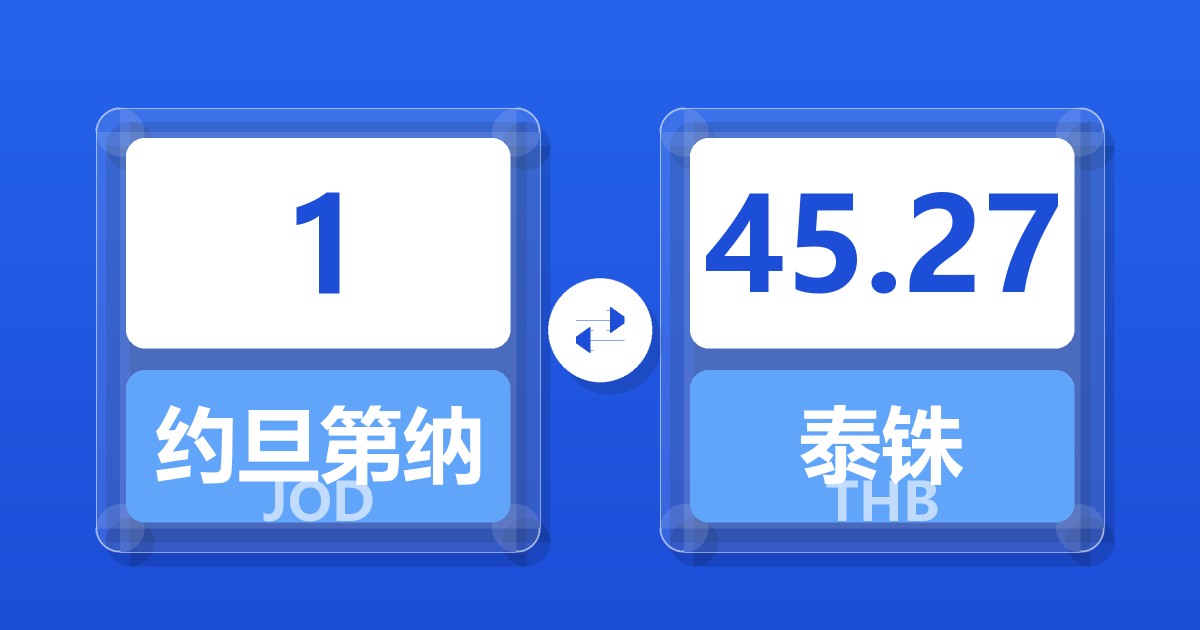 1约旦第纳尔兑泰铢