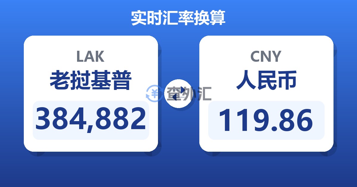 384,882老挝基普兑人民币