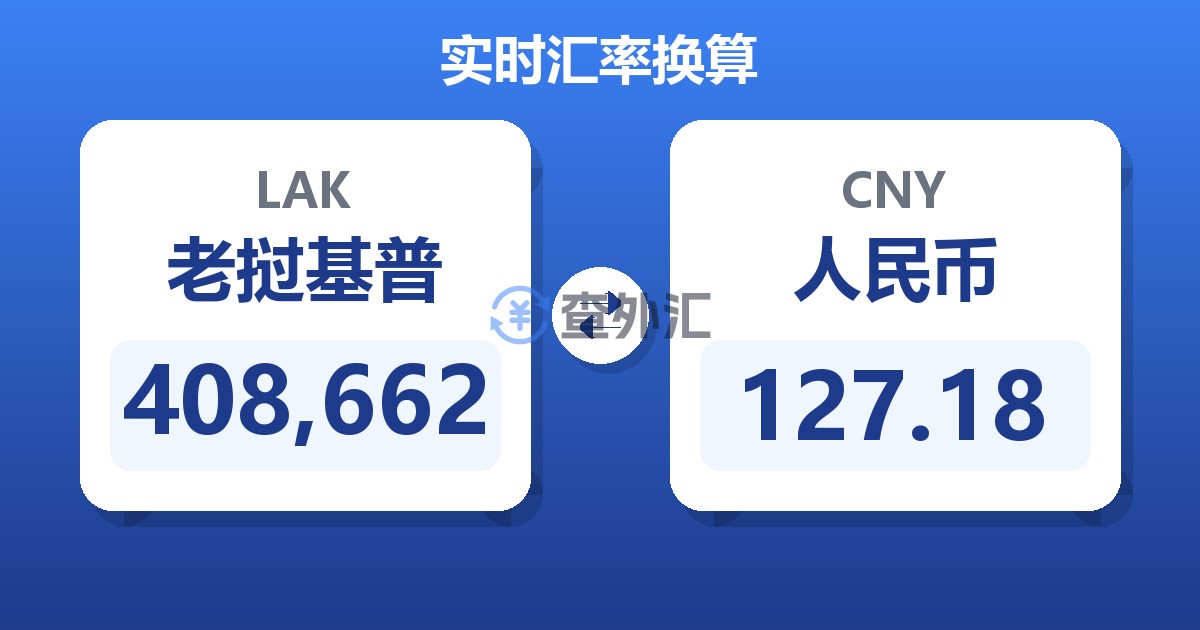 408,662老挝基普兑人民币