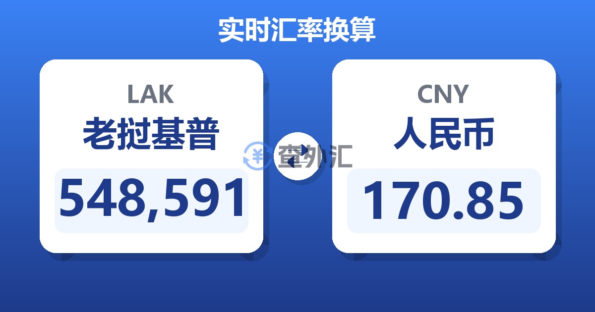 548,591老挝基普兑人民币