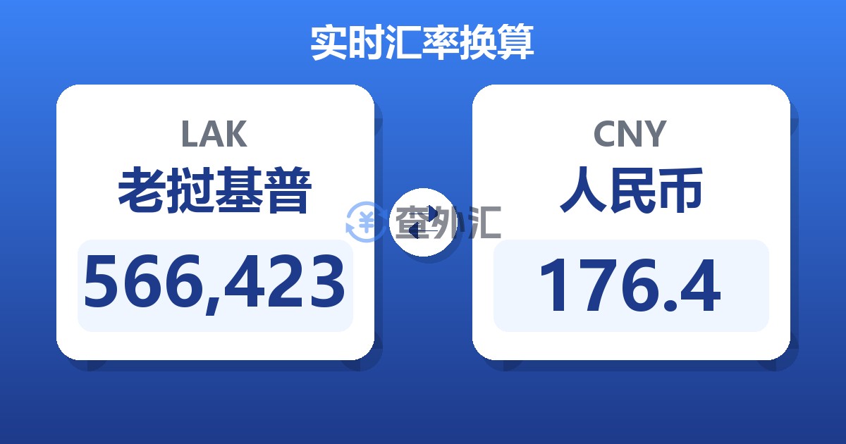 566,423老挝基普兑人民币