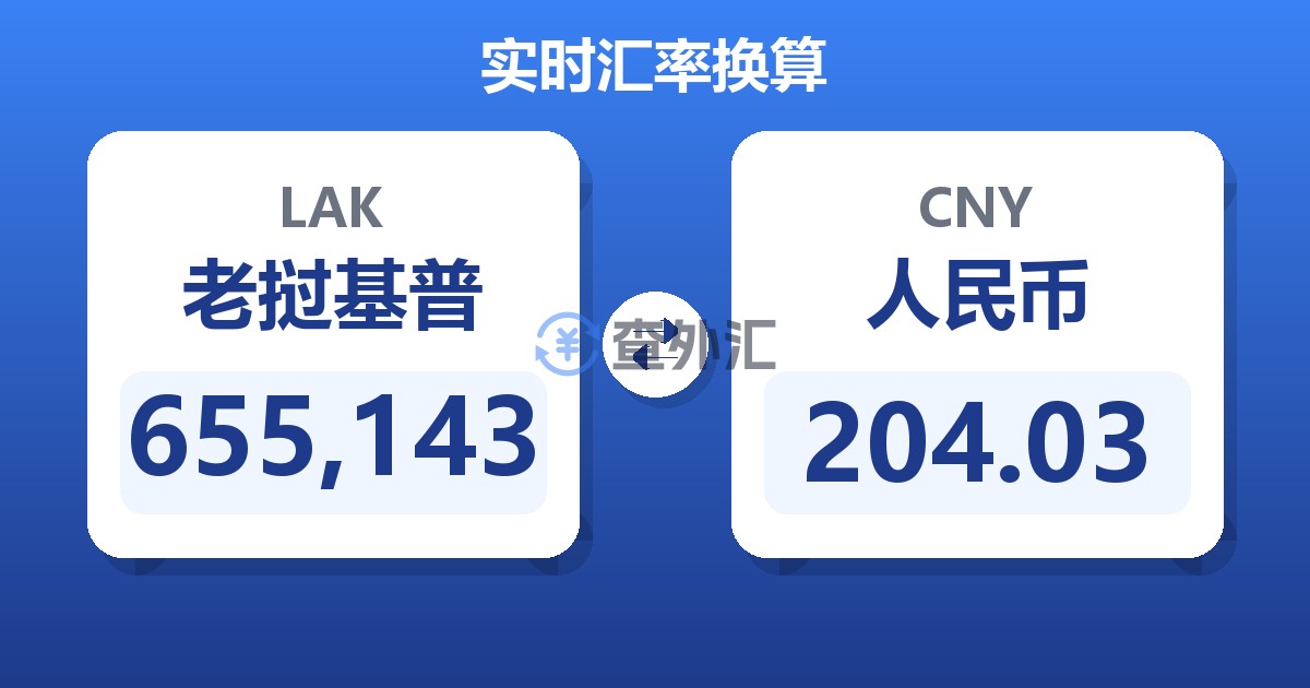 655,143老挝基普兑人民币