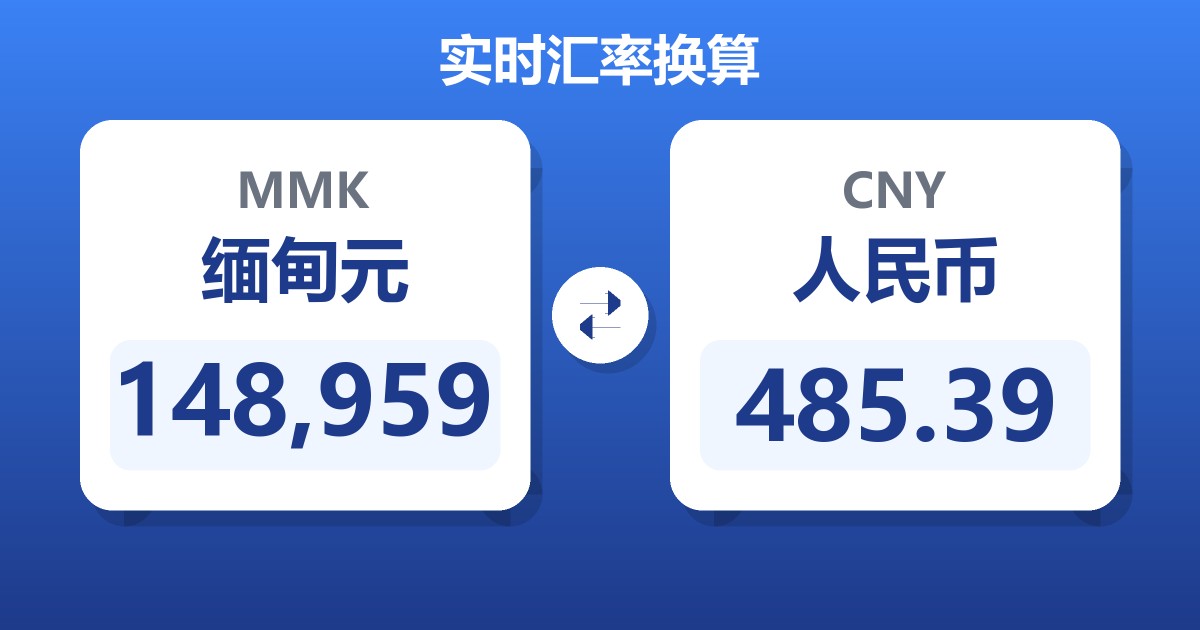 148,959缅甸元兑人民币