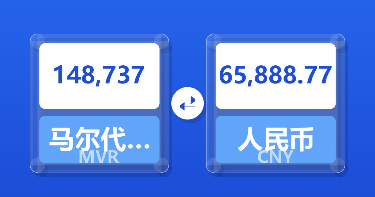 148,737马尔代夫拉菲亚兑人民币