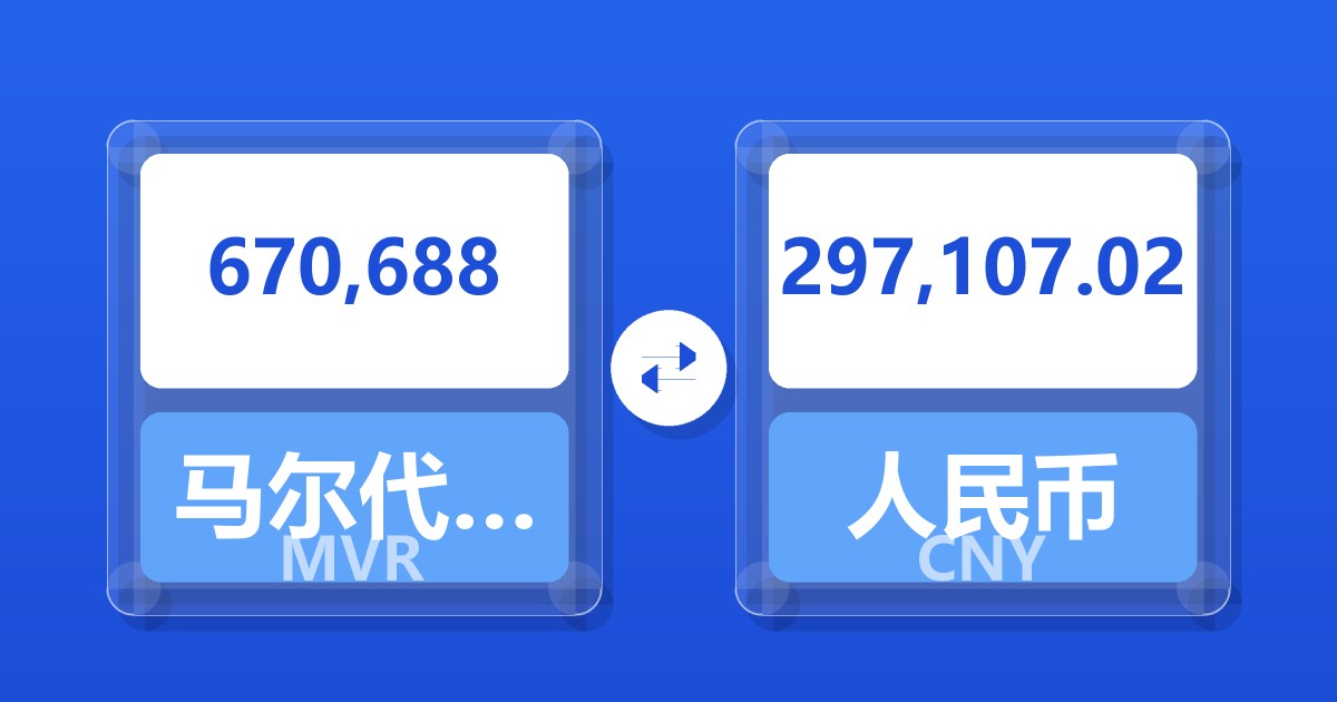 670,688马尔代夫拉菲亚兑人民币