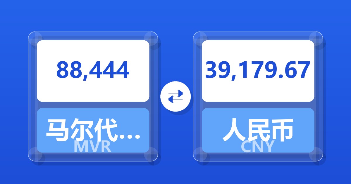 88,444马尔代夫拉菲亚兑人民币