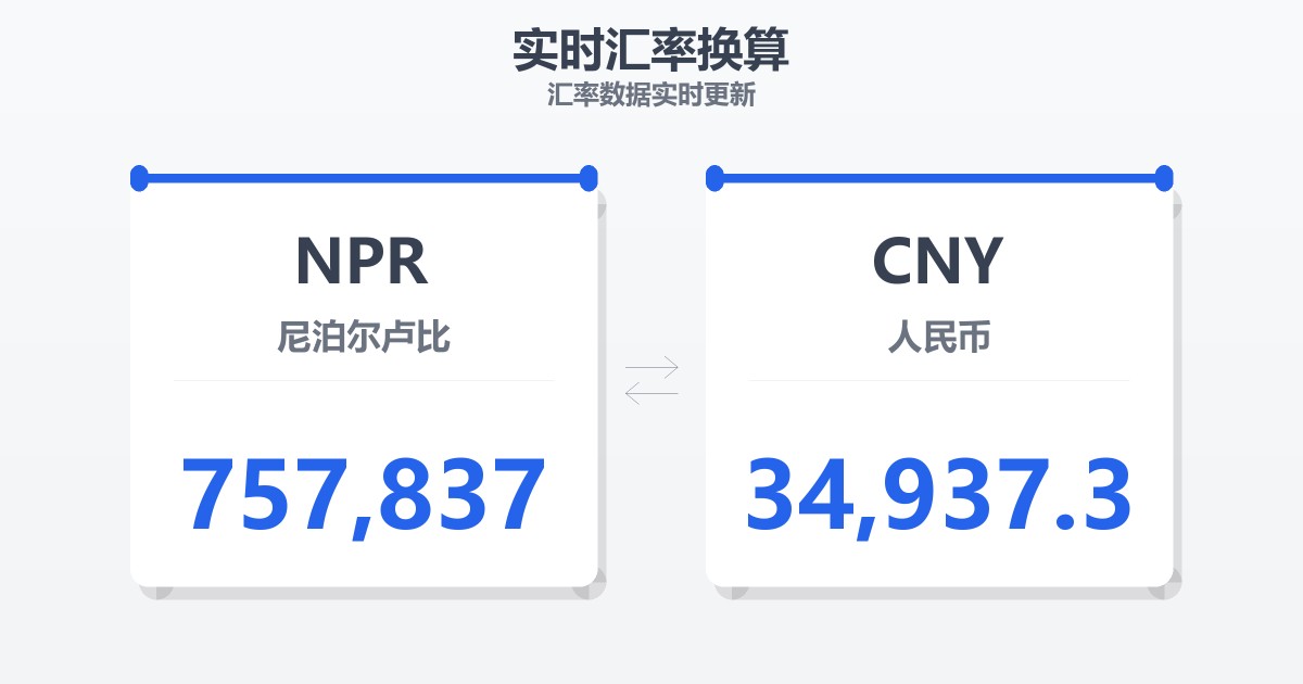 757,837尼泊尔卢比兑人民币