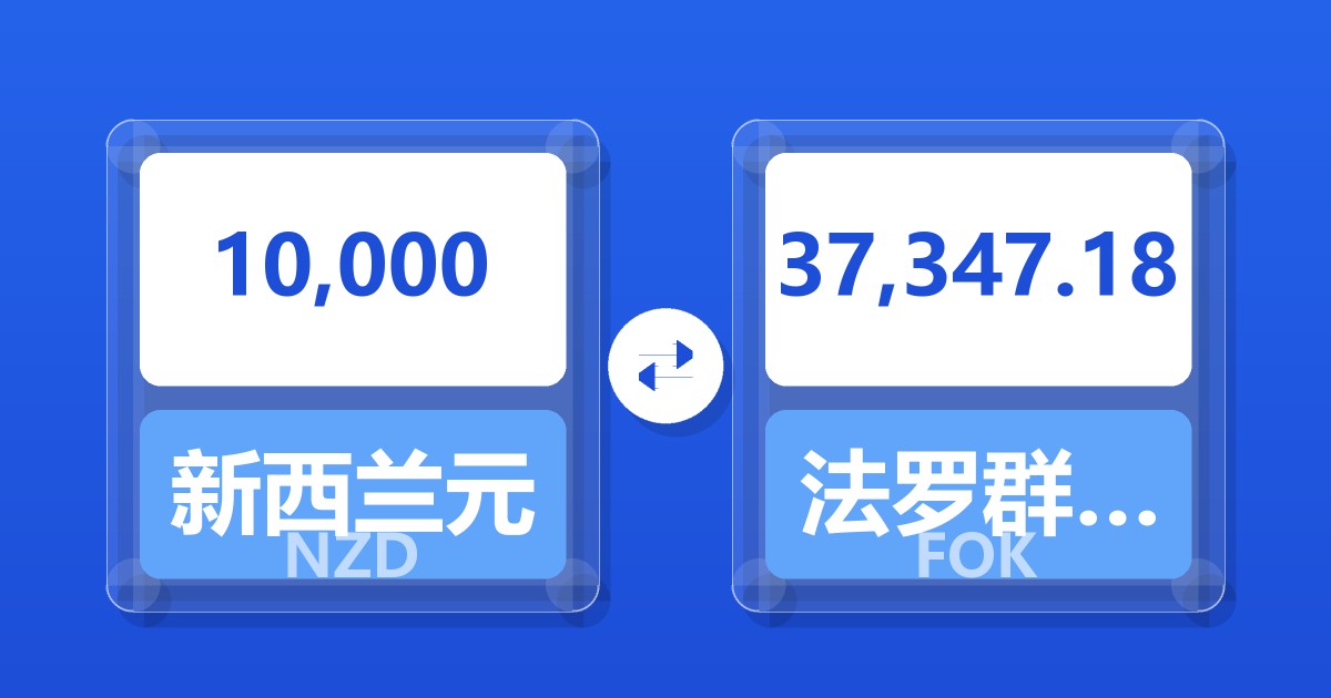 10,000新西兰元兑法罗群岛克朗