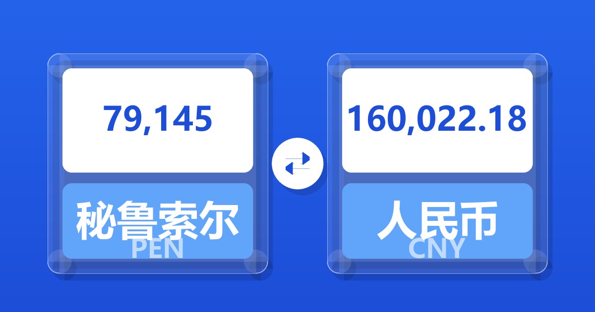 79,145秘鲁索尔兑人民币