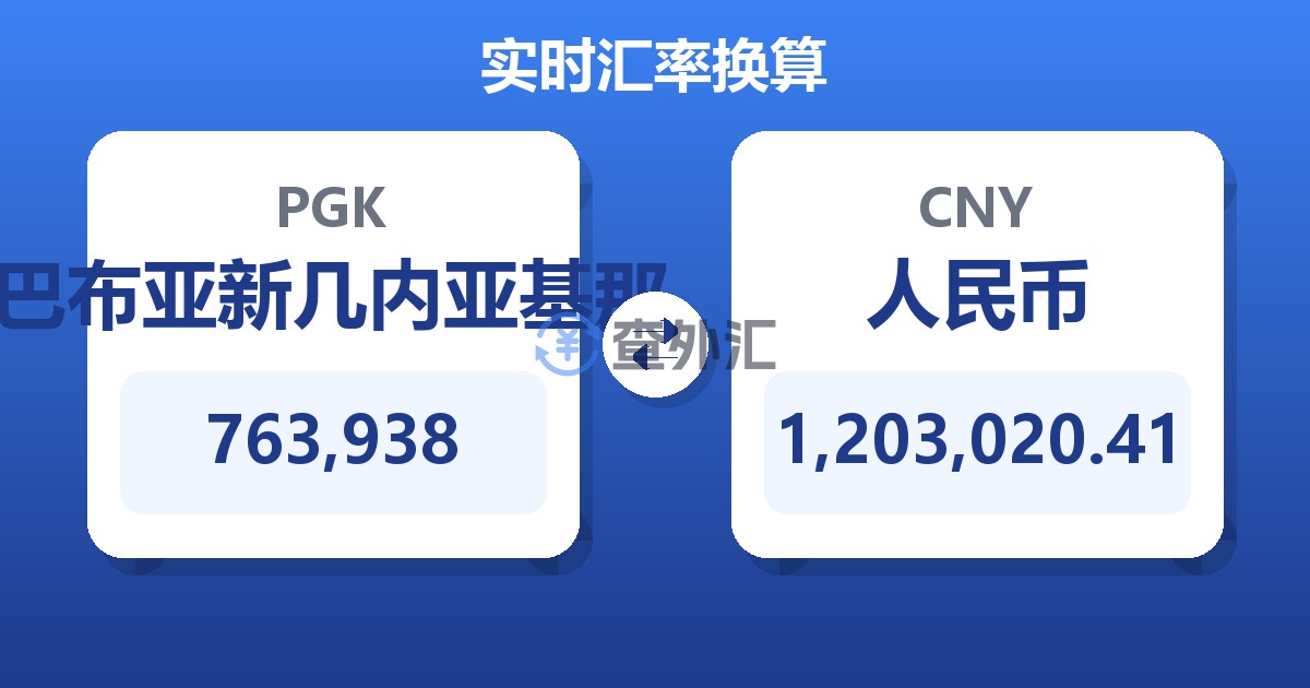 763,938巴布亚新几内亚基那兑人民币