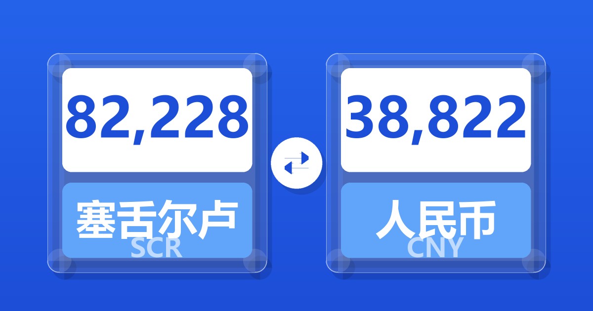 82,228塞舌尔卢比兑人民币