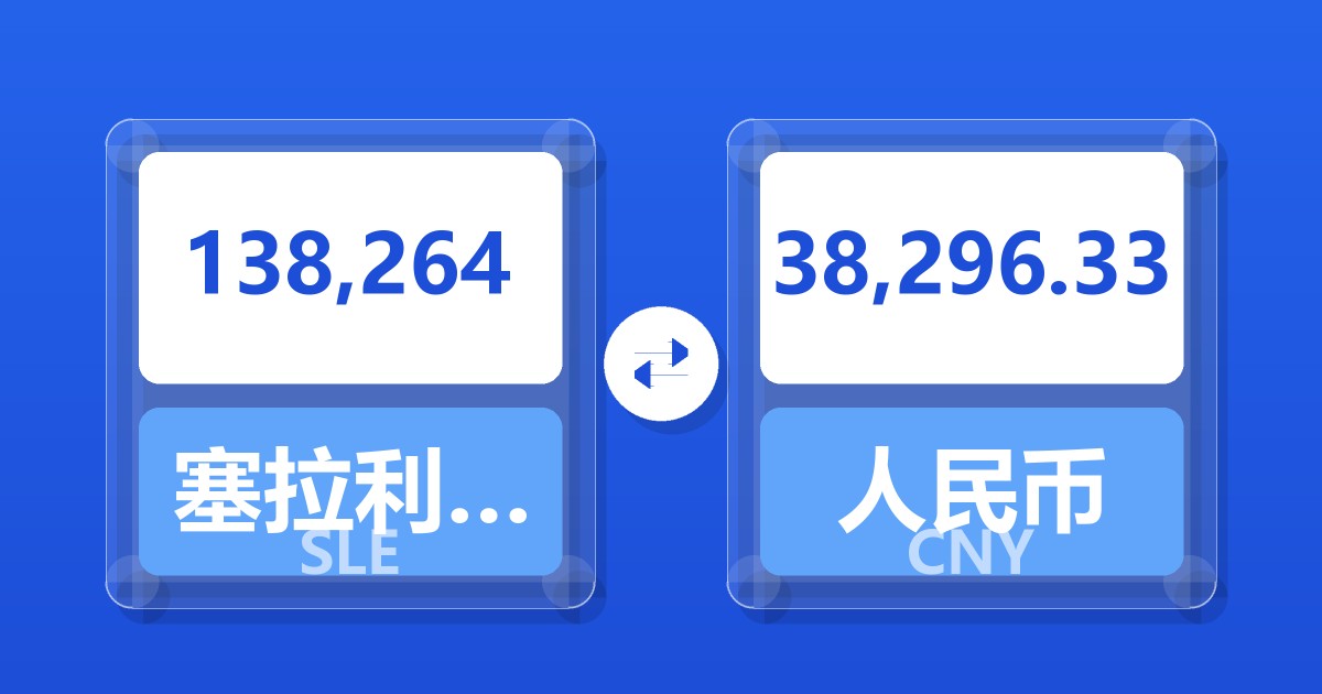138,264塞拉利昂利昂兑人民币