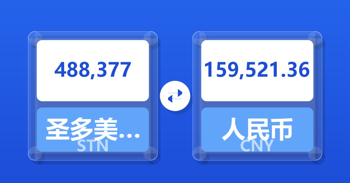 488,377圣多美和普林西比多布拉兑人民币