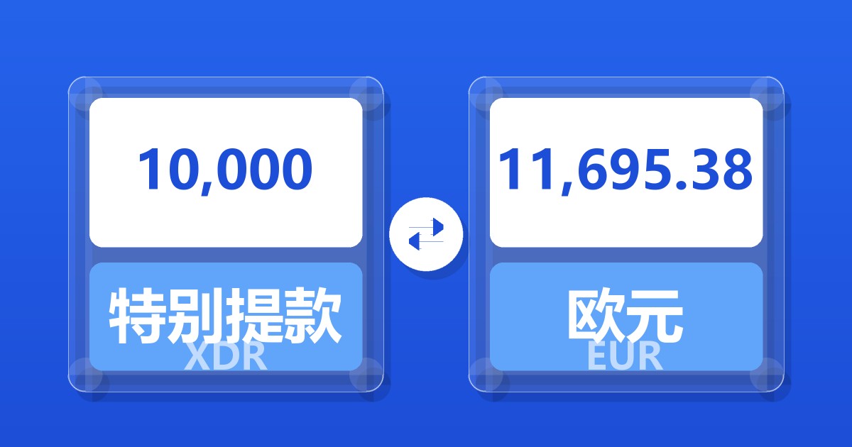 10,000特别提款权兑欧元