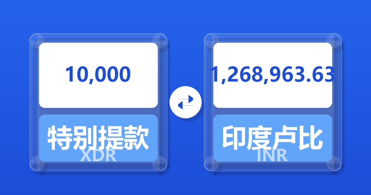 10,000特别提款权兑印度卢比