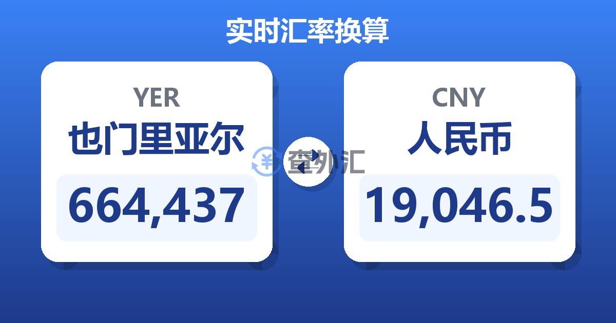 664,437也门里亚尔兑人民币